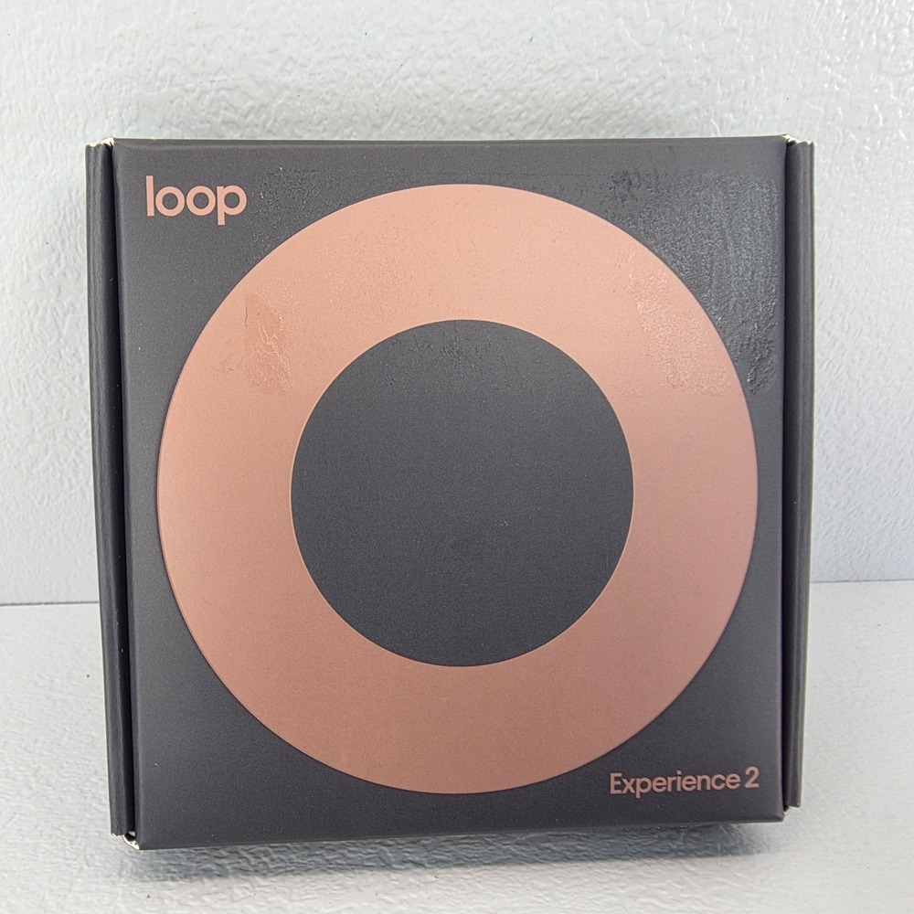 Loop Experience 2 High Fidelity Earplugs Rose Gold Noise Reduction SNR 17dB NEW‎